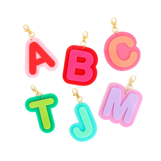 Two Tone Acrylic Stocking Tags