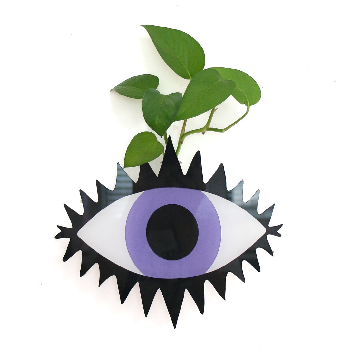 Evil eye acrylic hanging propagation planter