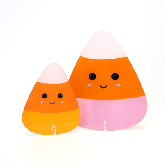 Acrylic candy corn set of 3
