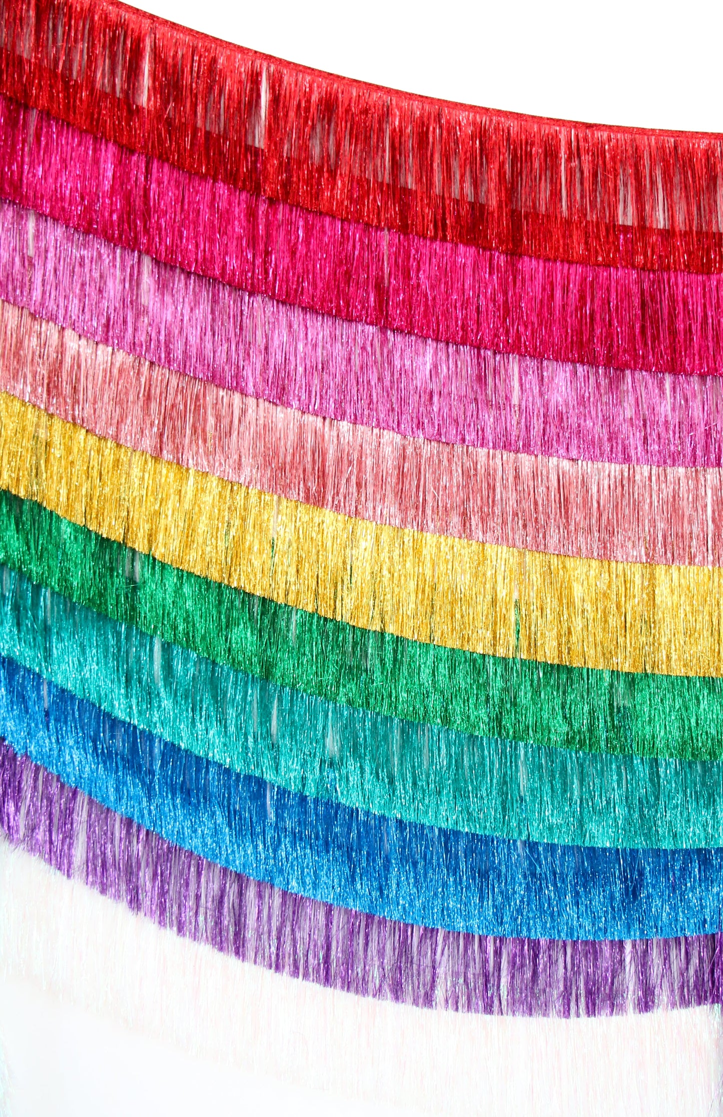 Tinsel Fringe Streamer Garland