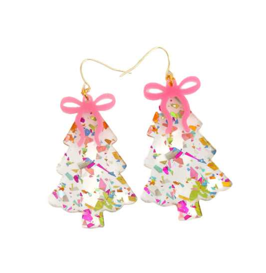 Confetti Christmas tree Earrings