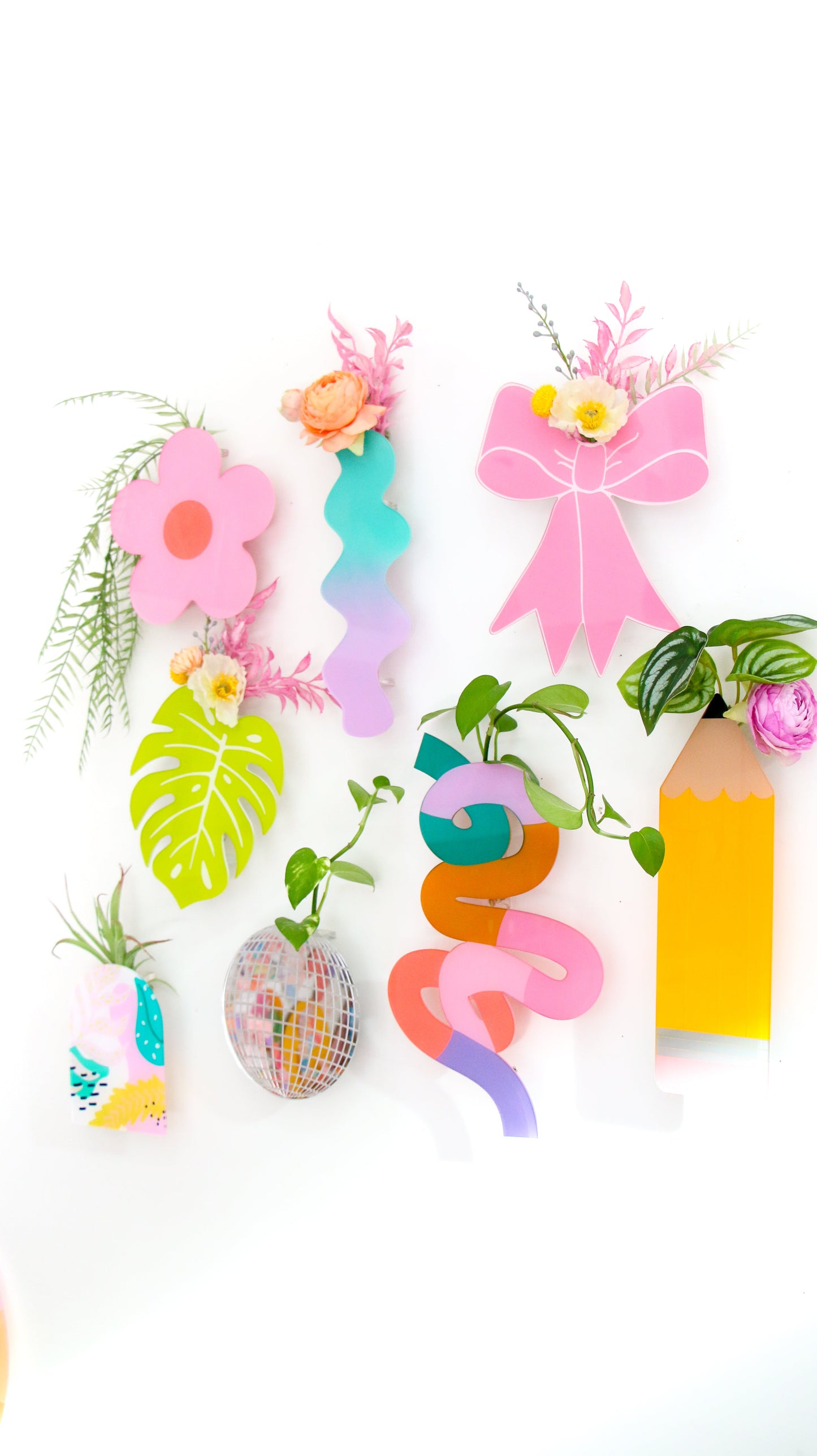 Even More Patterned propagation planters