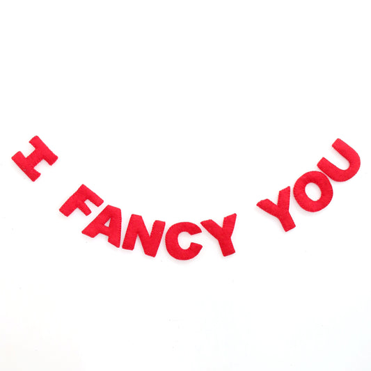 I fancy you felt garland