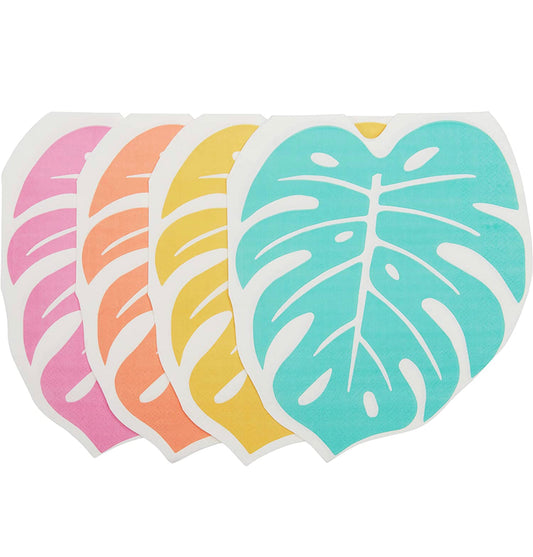 Monstera Leaf paper napkin