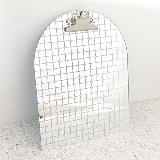 Mirror Ball Mirror Tile Acrylic Clipboard