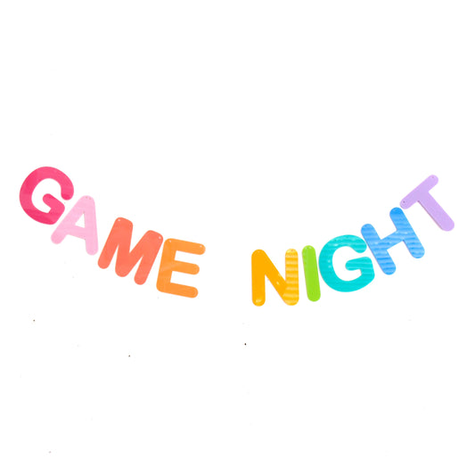 Game Night Acrylic Garland