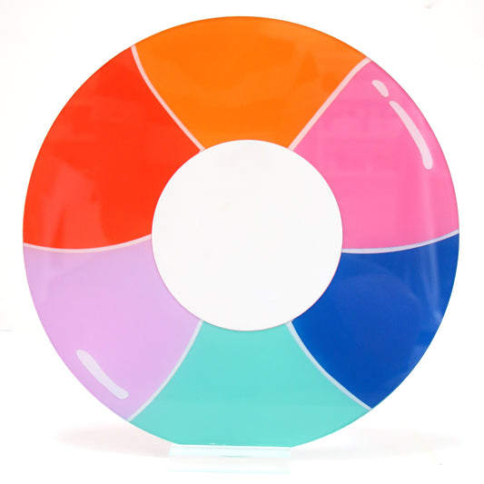 Rainbow Pool Float Acrylic Decor