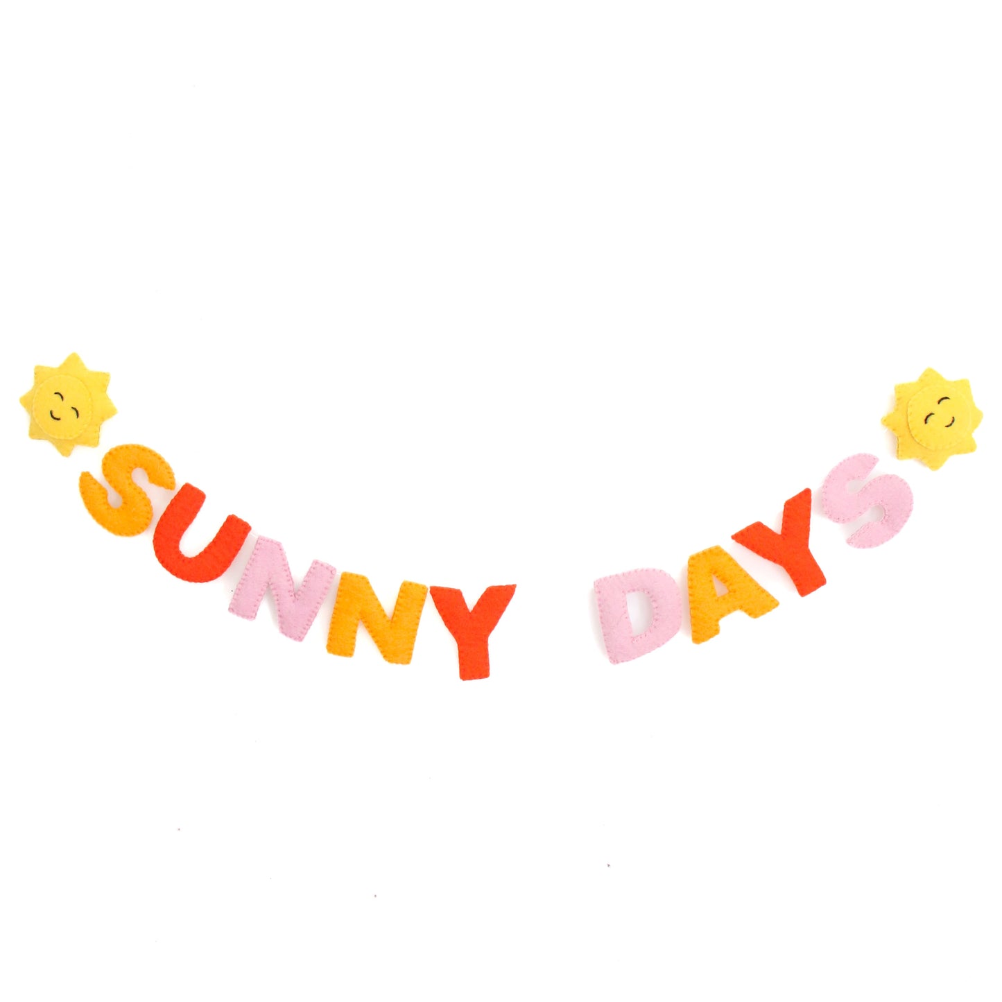 Sunny Days Felt Garland